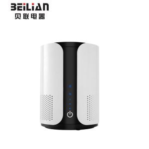 Purificador de ar de mesa redonda com LED